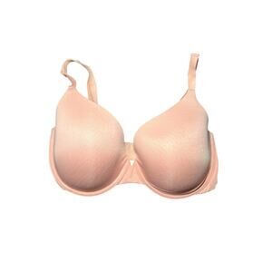 Victorias Secret uplift semi demi light pink bra‎ womens 34DDD comfort neutral